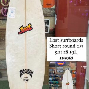 Lost Surfboards "Short round" 5.11-28.19L יד 2